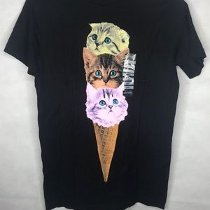 Cat Ice Cream Cone Tee!